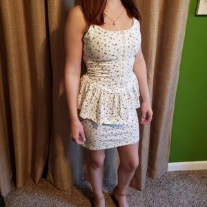 Betsey Johnson floral mini dress